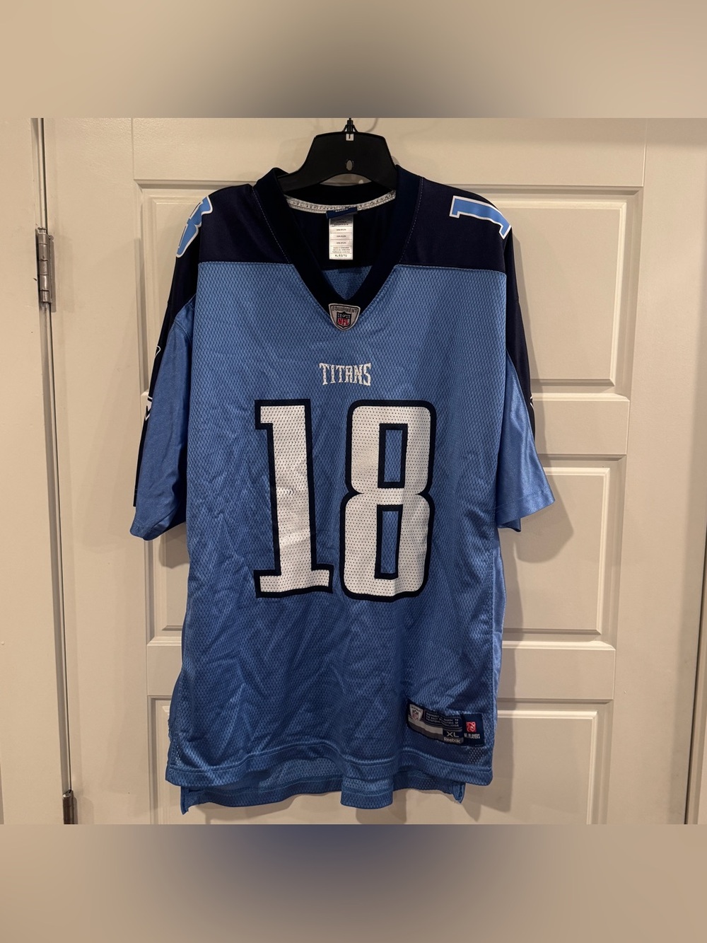 Reebok NFL Tennessee Titans Kenny Britt #18 Jersey Men’s Size XL